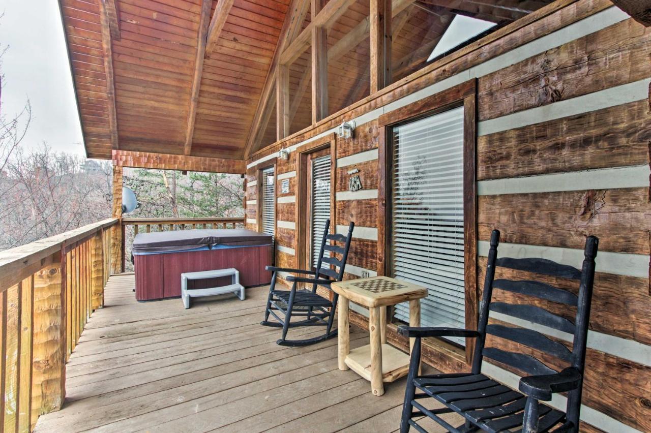 Sevierville Cabin With Private Hot Tub And Fireplace! Exterior foto